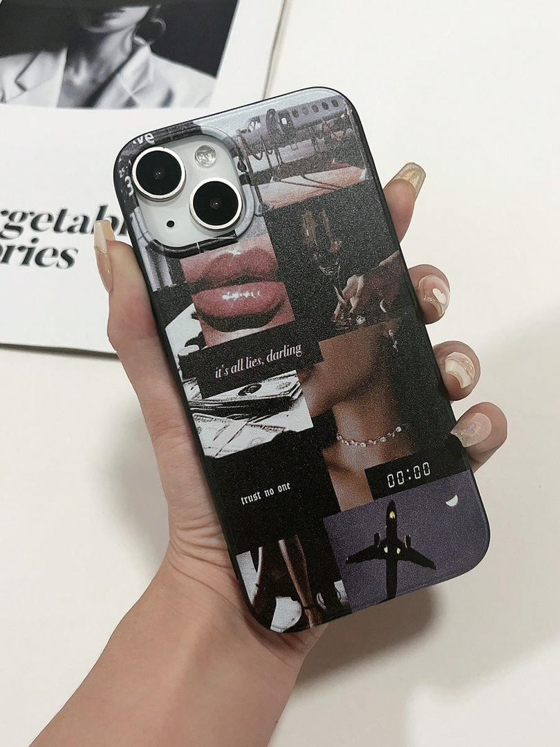 aesthetic collage phone case