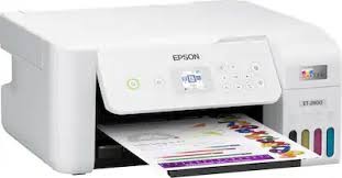 Epson EcoTank ET-2800 Wireless Color All-in-One Cartridge-Free Supertank with Scan and Copy, The Ideal Basic Home Printer - White